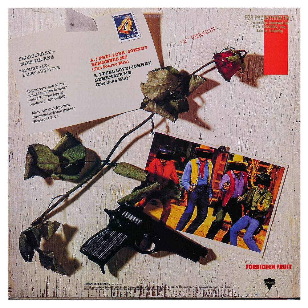 Bronski Beat Ft. Marc Almond - I Feel Love| 12" Maxi Single Usado image number 1.0