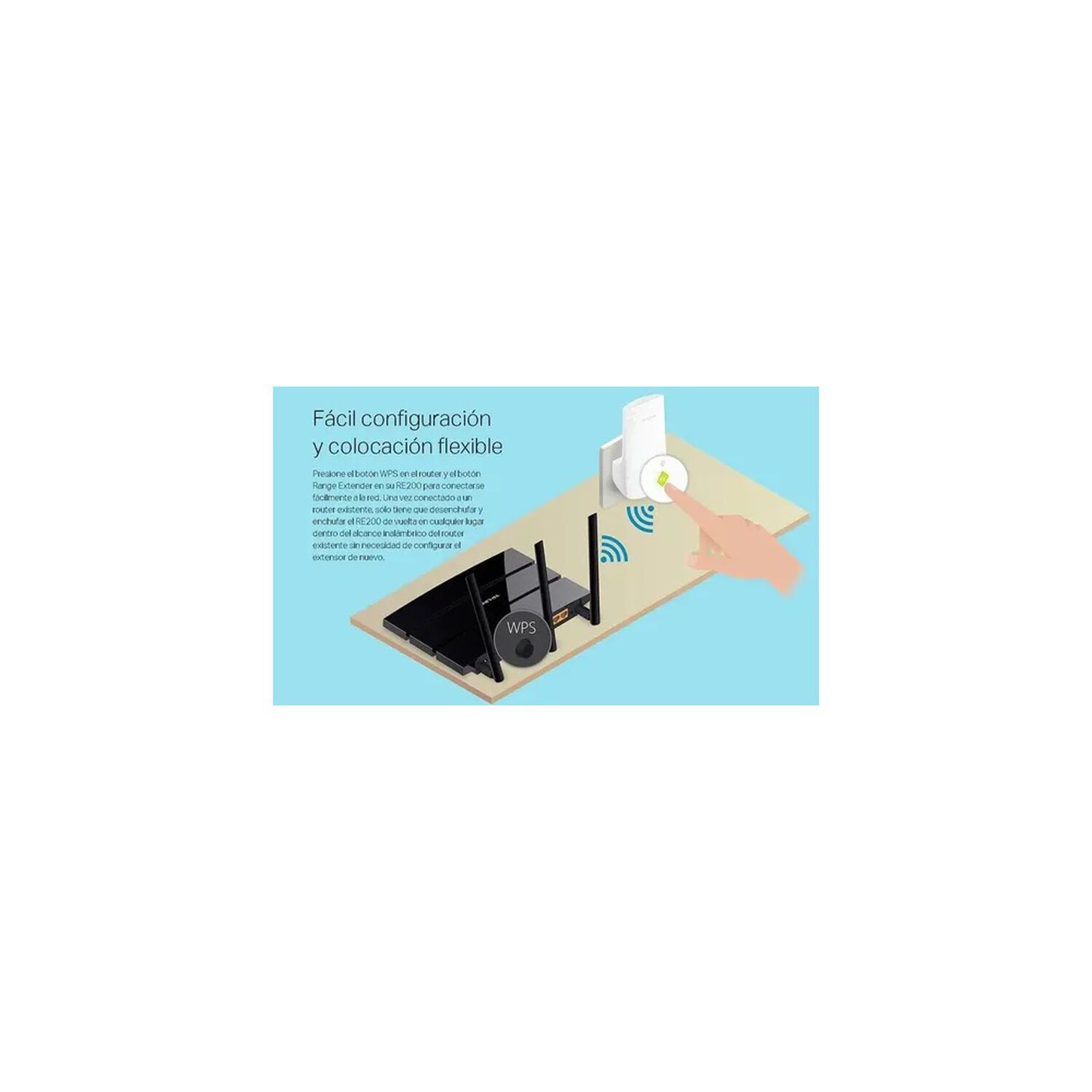 Extensor De Alcance, Access Point, Wmm Tp-link Repetidor V4 Re200 (br) 4.0 Blanco image number 6.0