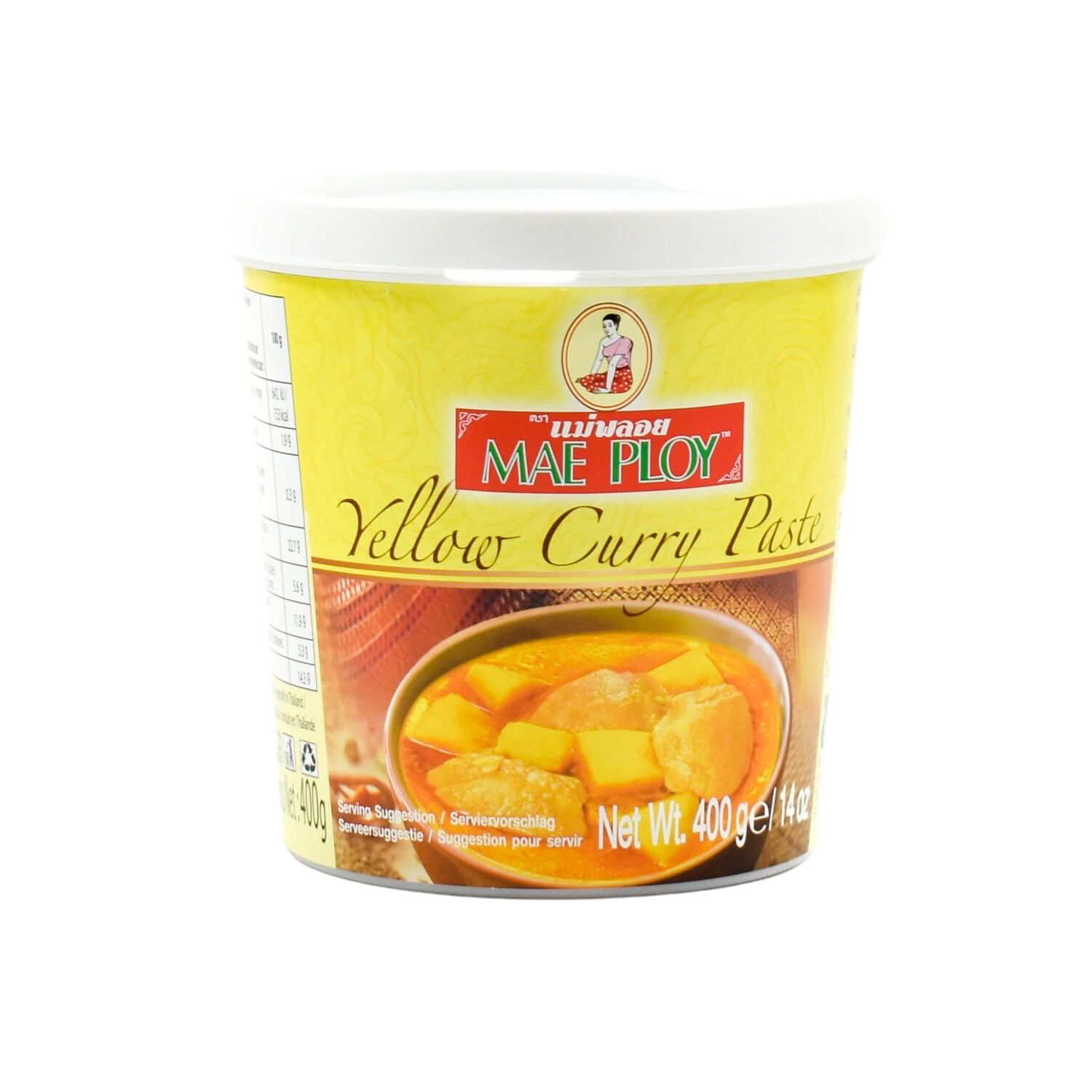 Pasta Curry Amarillo Mae Ploy 400g Tailandia image number 0.0