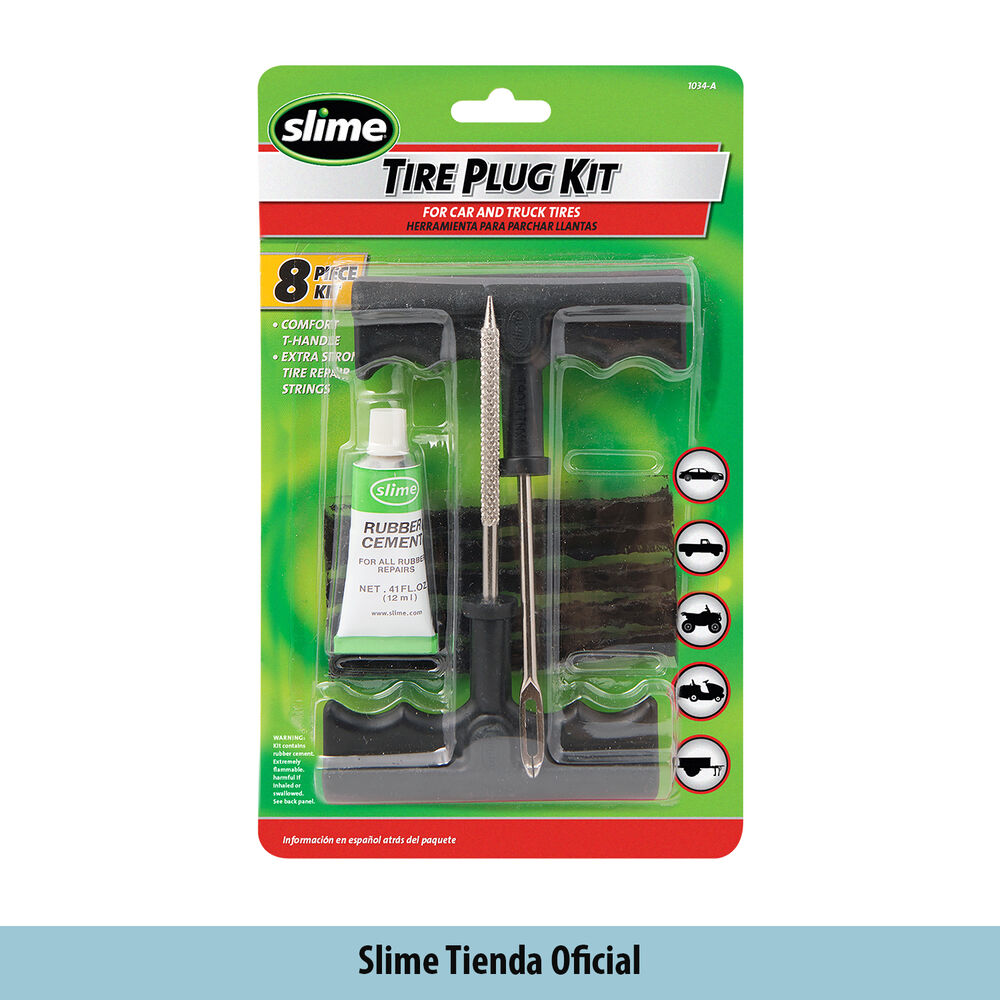 Kit De Tarugos Reparador De Pinchazos Slime Tire Plug Kit image number 0.0