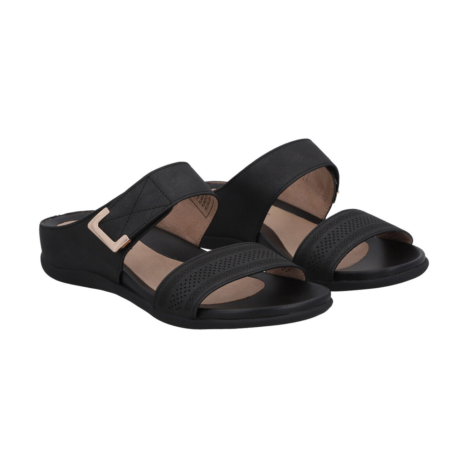 Sandalia Mujer Negro Sofi Police image number 4.0