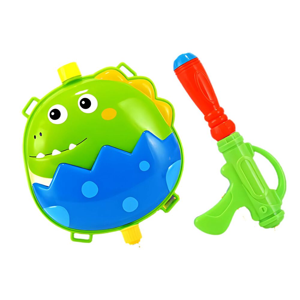 Mochila Cocodrilo Verano Pistola Lanza Agua Litros Niños Juego