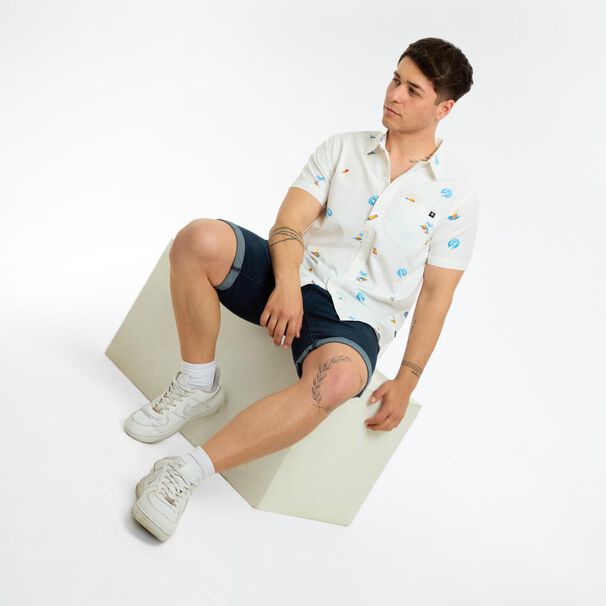 Camisa Manga Corta Hombre Skuad