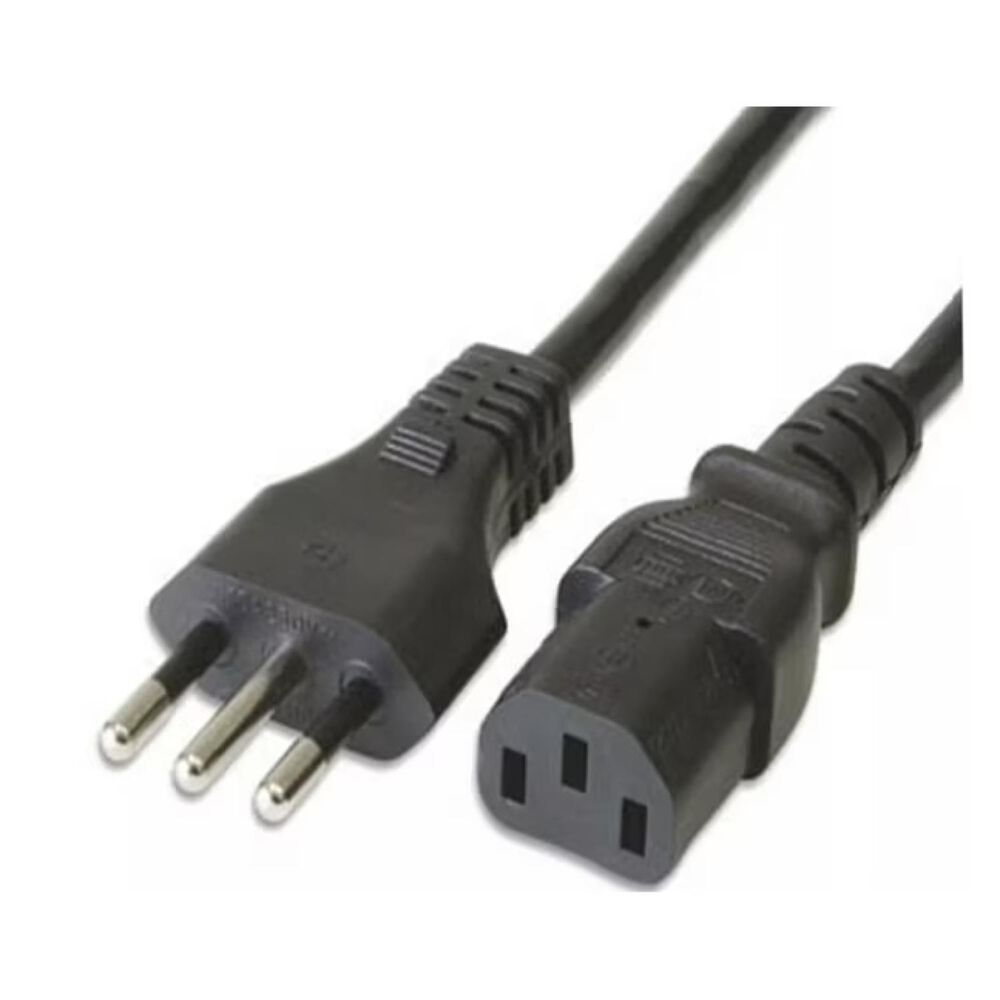 Cable De Poder Para Fuente De Poder 1.8mts Negro image number 1.0