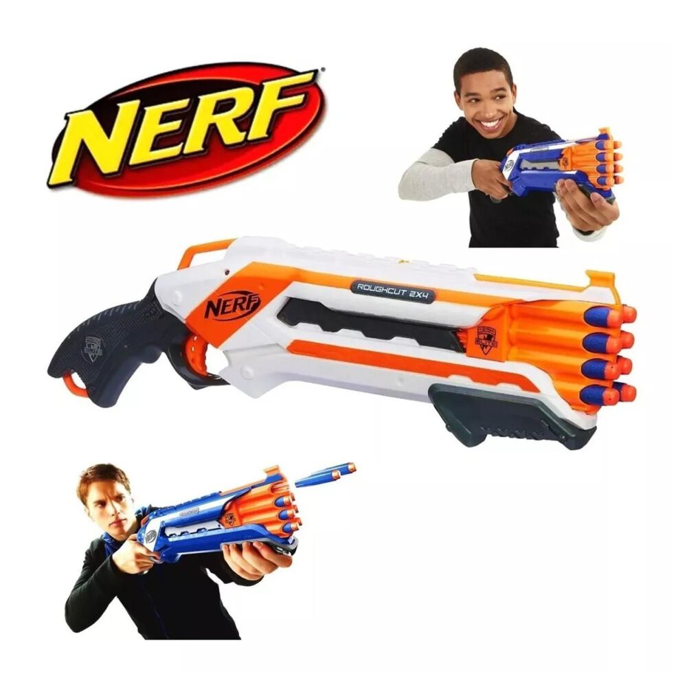 Juguete Nerf N-strike Rough Cut Con Dardos Infantil image number 1.0