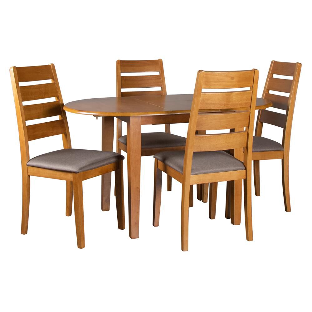 Juego De Comedor Decomuebles Ranger / 4 Sillas image number 2.0