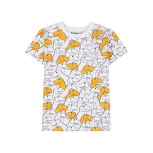 Polera Manga Corta Cuello Redondo Ni&ntilde;o Topsis