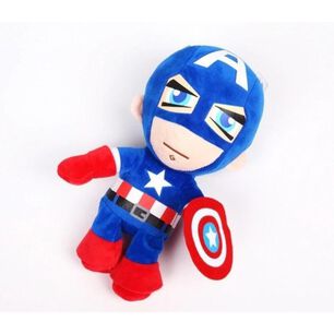 Juguete Peluche Capitan America Bebe 28c M