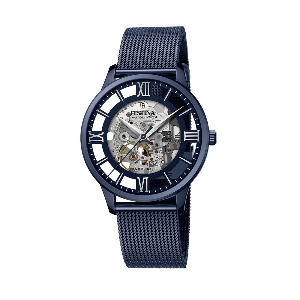Reloj F20574/1 Festina Azul Hombre Automatico image number 0.0