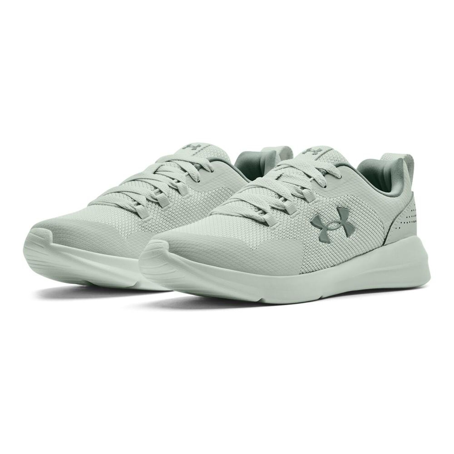 Zapatilla Urbana Under Armour Mujer Essential Verde image number 4.0