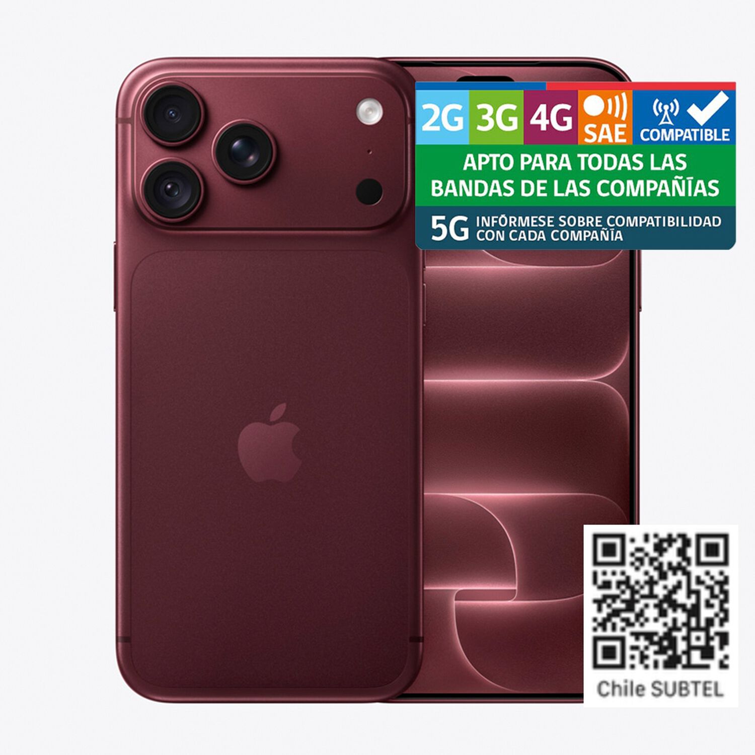 iPhone 18 Pro Max Apple / 5G / 256 GB / Burdeo image number 12.0