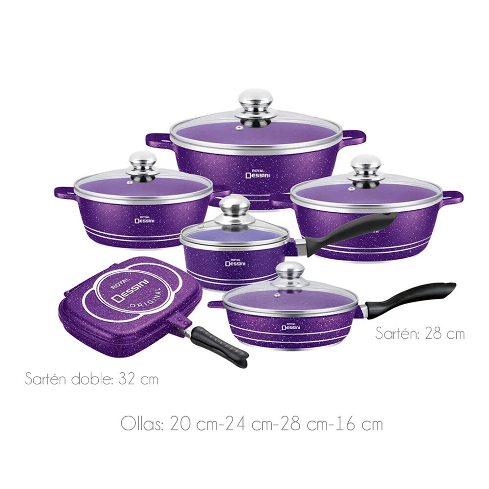 Juego De Ollas Granito 23 Piezas image number 1.0