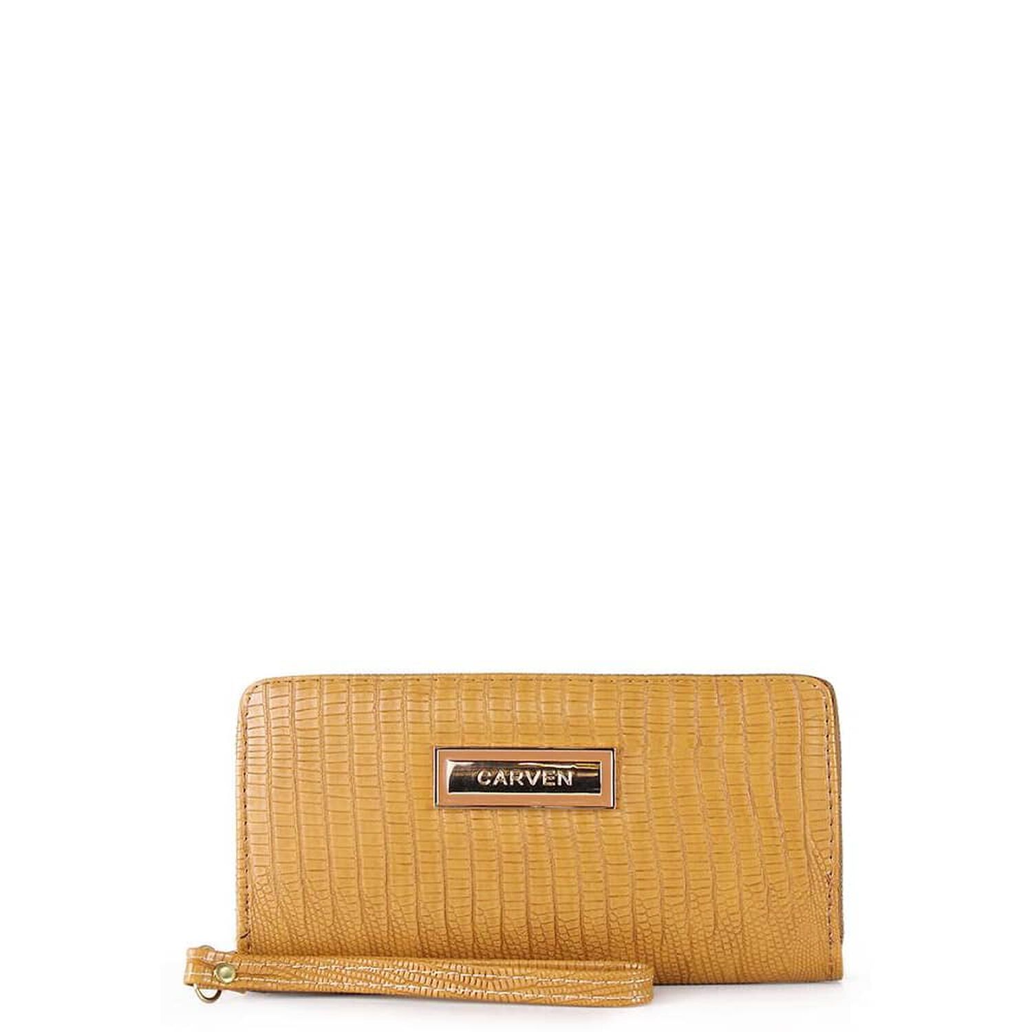 Billetera De Mujer Fresia Camel Carven image number 0.0