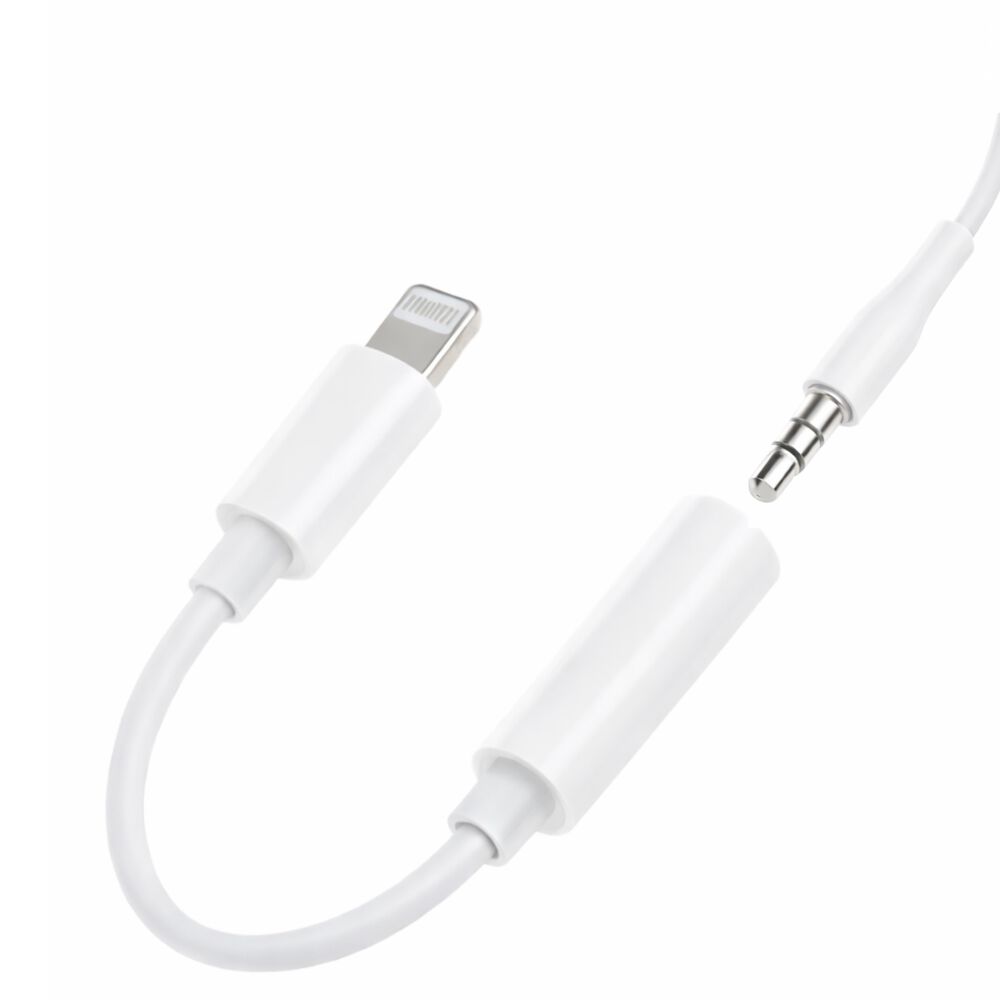 Adaptador De Aud&iacute;fonos Para Iphone Lightning A Jack 3.5mm image number 2.0