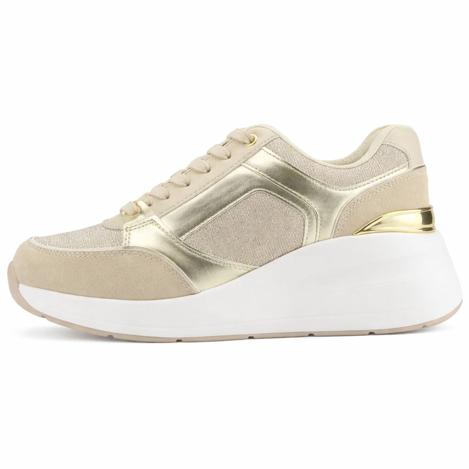 Zapatilla Beige Mujer Casual Chalada Joka image number 1.0