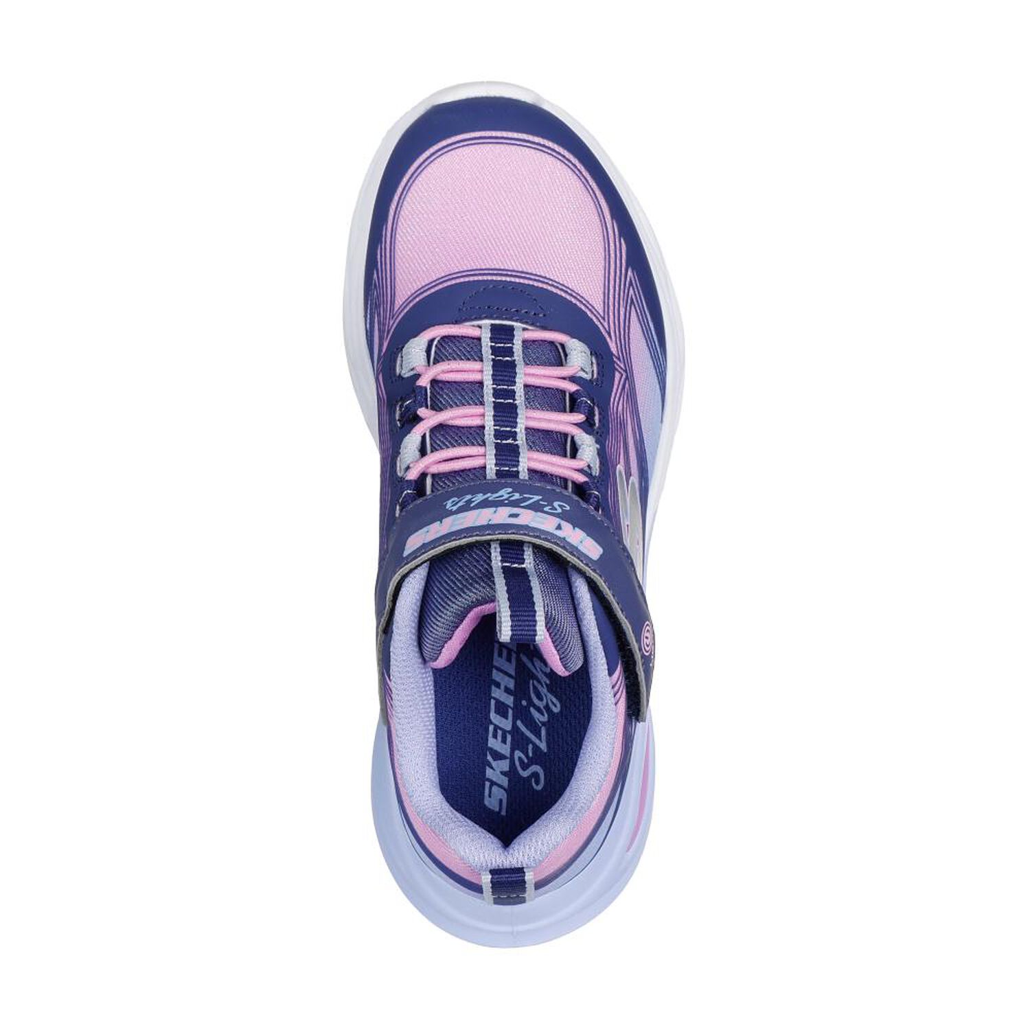 Zapatilla Infantil Con Luces Ni&ntilde;a Skechers Cosmic Glow Navy image number 5.0