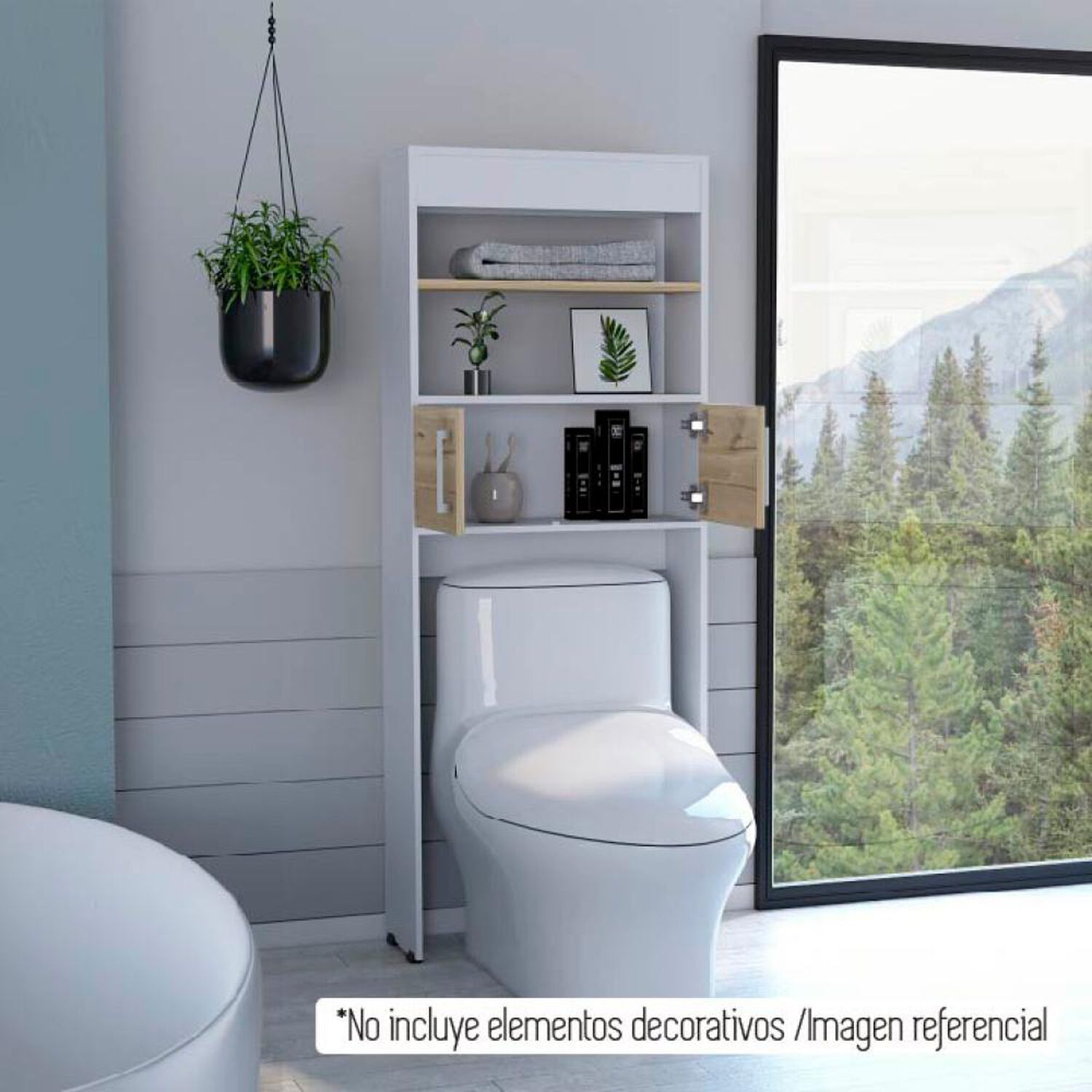 Mueble De Ba&ntilde;o Tuhome Almacenamiento Bath Bi Color / 2 Puerta(s) image number 0.0