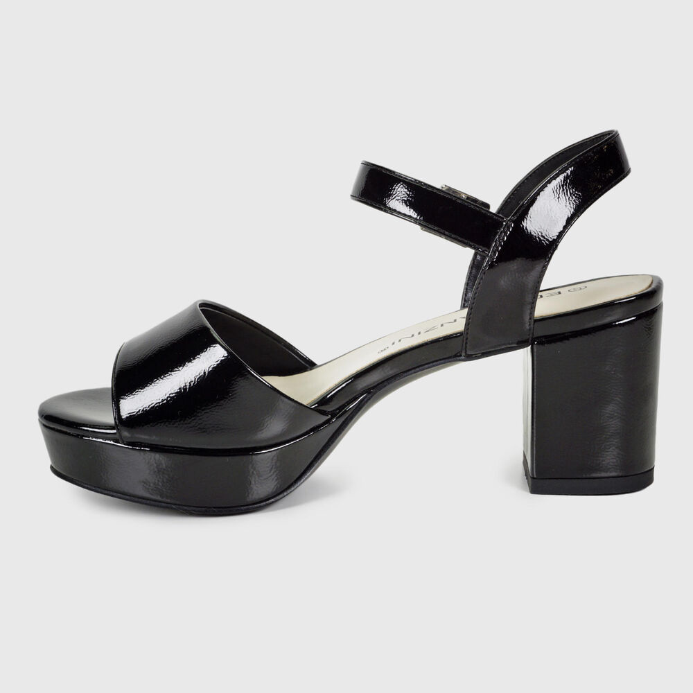 Sandalia Jimena Negro Charol image number 4.0