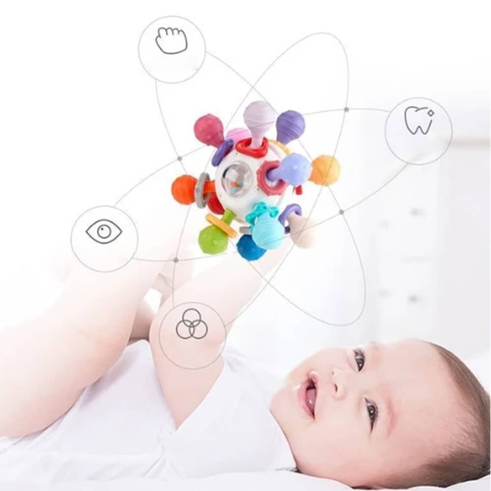 Pelota De Agarre Juguete Sensorial Estimulaci&oacute;n Para Bebes image number 2.0