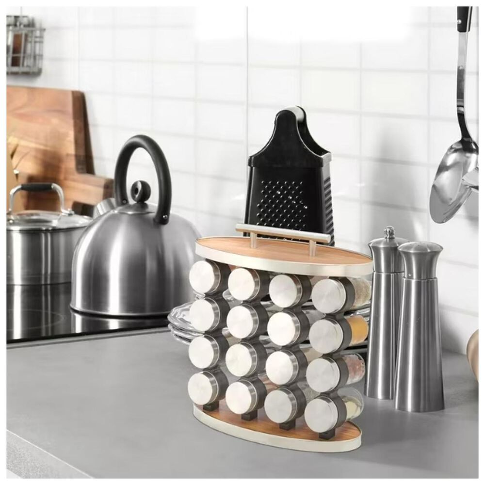 Set De Condimentero 16 Piezas 29x28cm Especiero Para Cocina image number 2.0