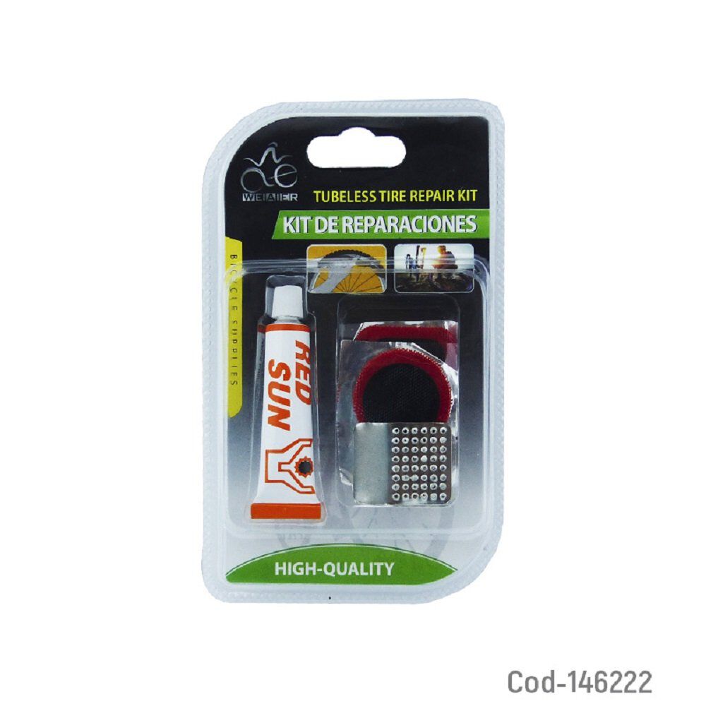 Kit De Reparacion Para Bicicleta Marca Weiaier 8 En 1 image number 1.0