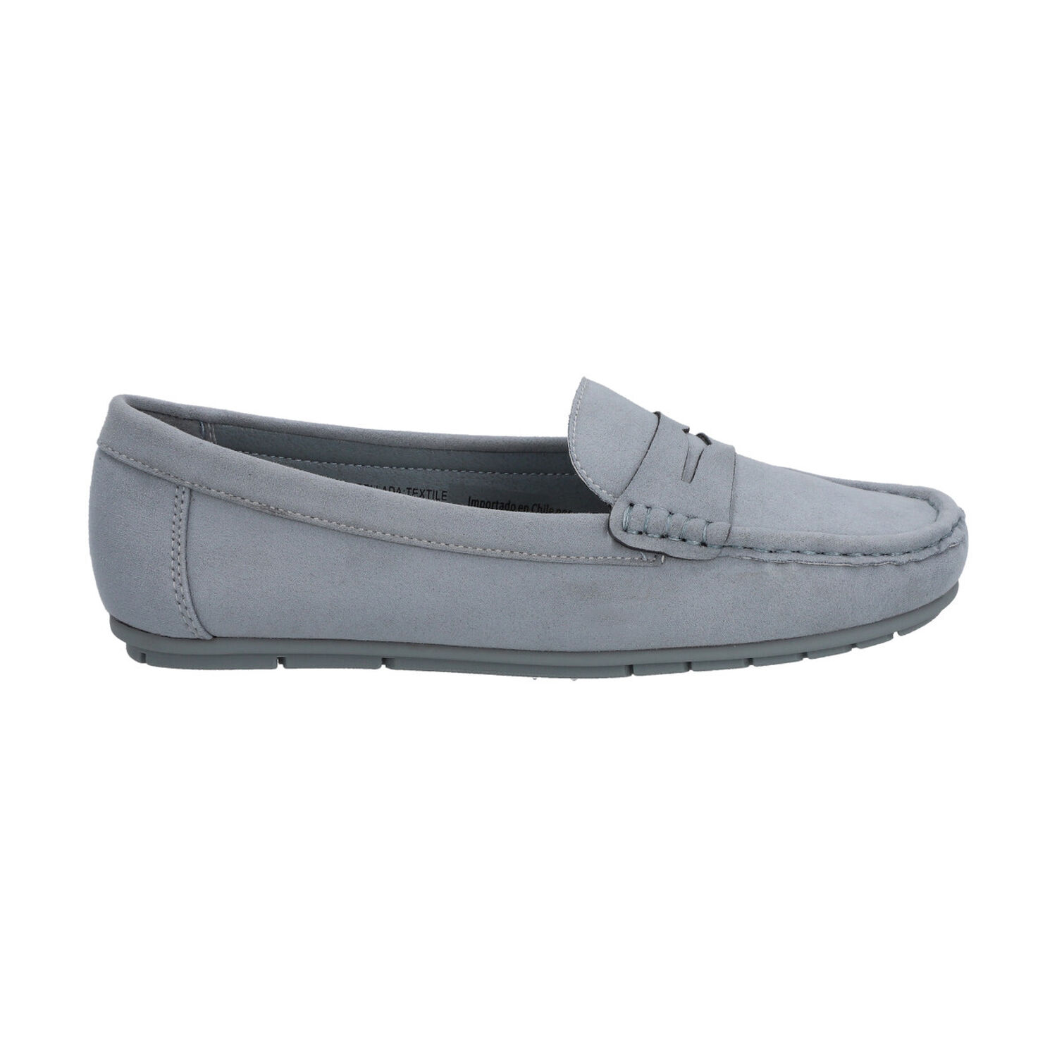 Mocas&iacute;n Mujer Gris Lali Police image number 0.0