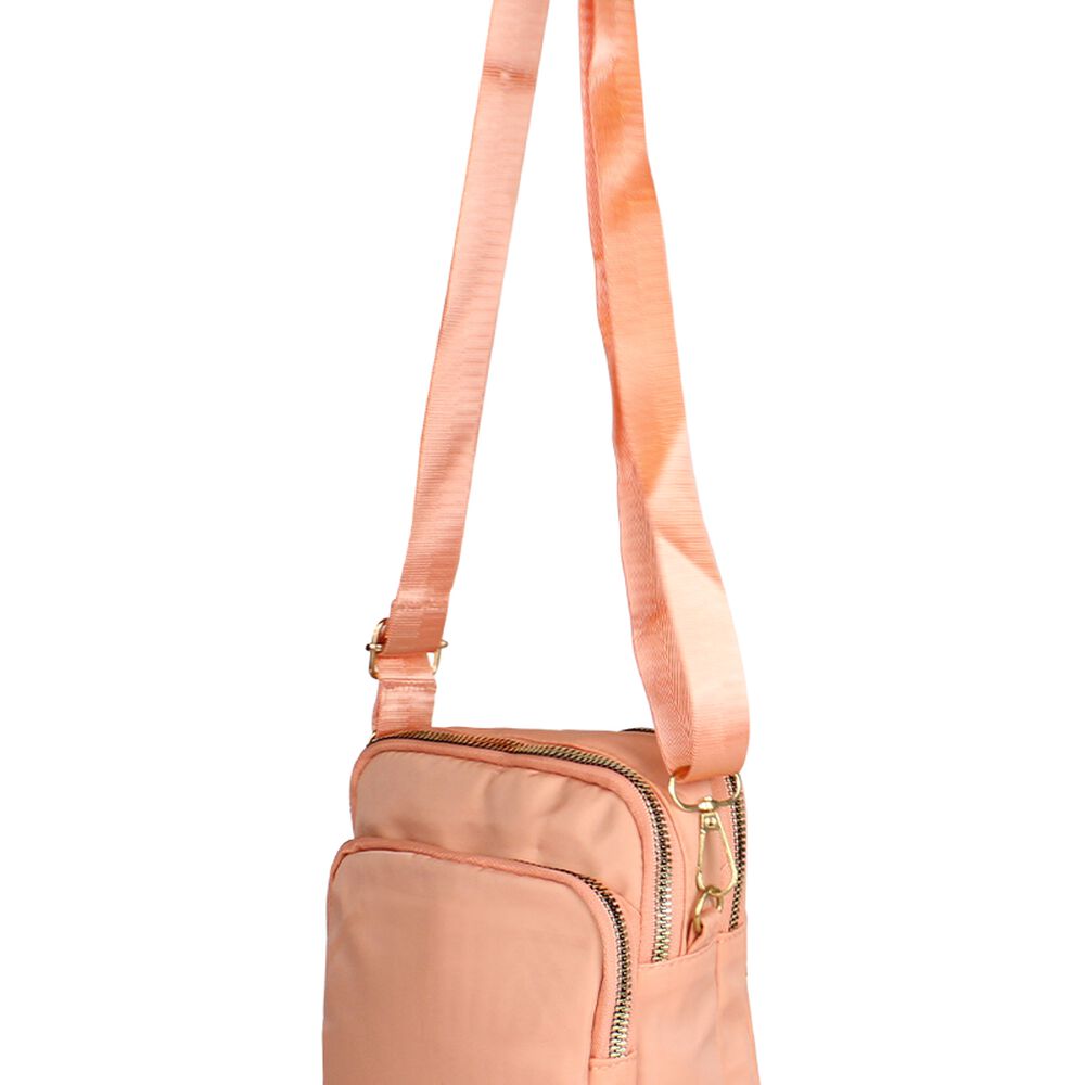 Cartera Bandolera Isa Rosada Anabella Sachi image number 2.0