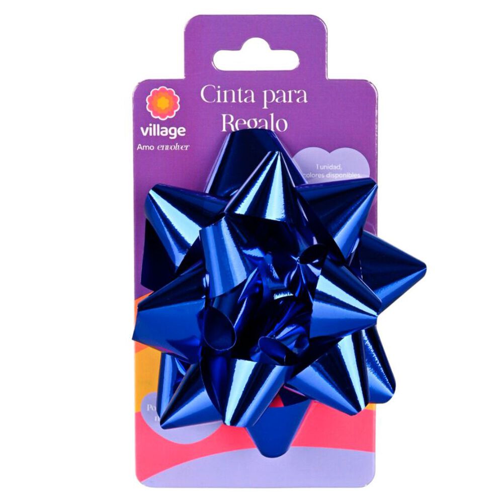 Cinta De Regalo Pompom B&aacute;sica Grande Village image number 3.0