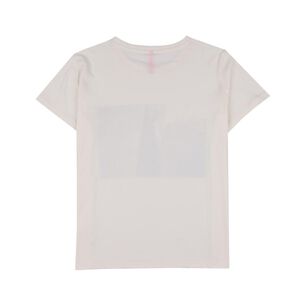 Polera Estampada Manga Corta Cuello Redondo Mujer Rolly Go