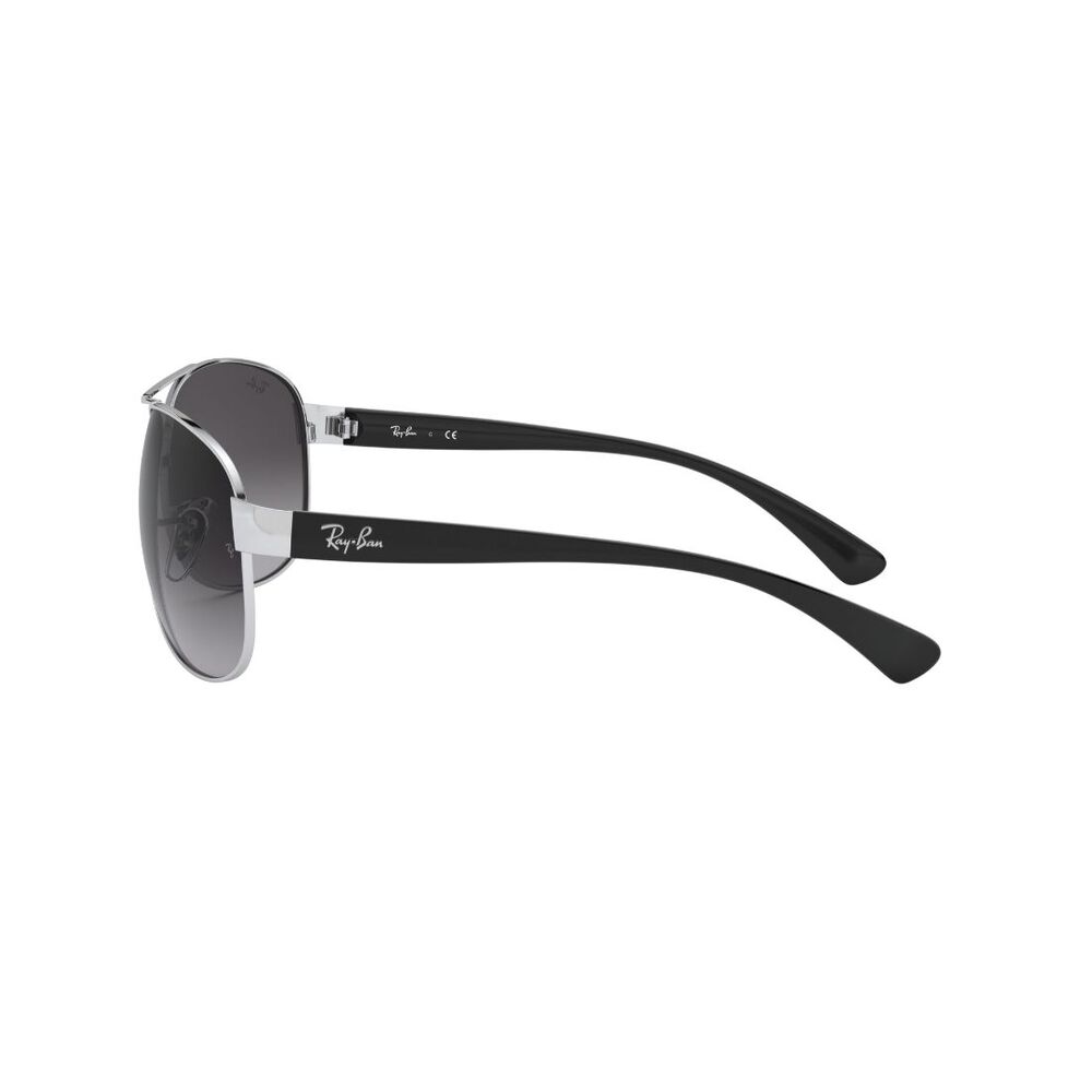 Lentes De Sol Aviator Oversized Silver Grey Ray-ban image number 2.0