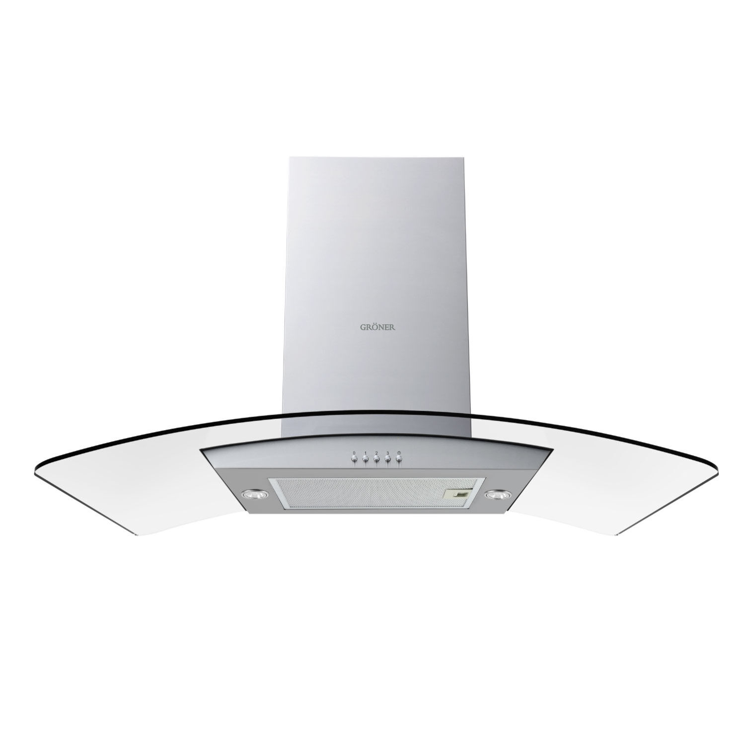 Campana Isla Groner Inox 90 Cm image number 1.0