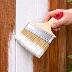 Set 6 Brocha Mango Madera 4 Pulgadas Para Pintura Pintar