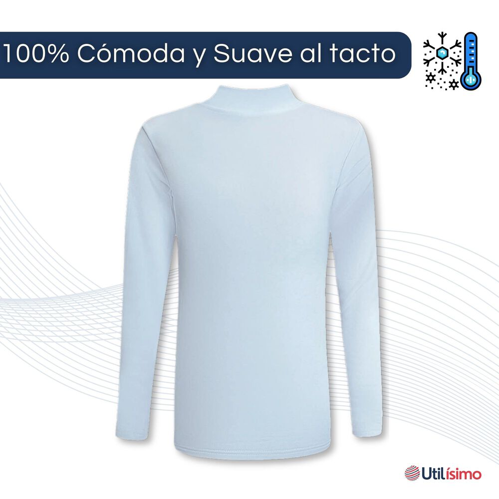 Camiseta Polera Beatle Polar Manga Larga Ni&ntilde;o Primera Capa Surtido image number 4.0