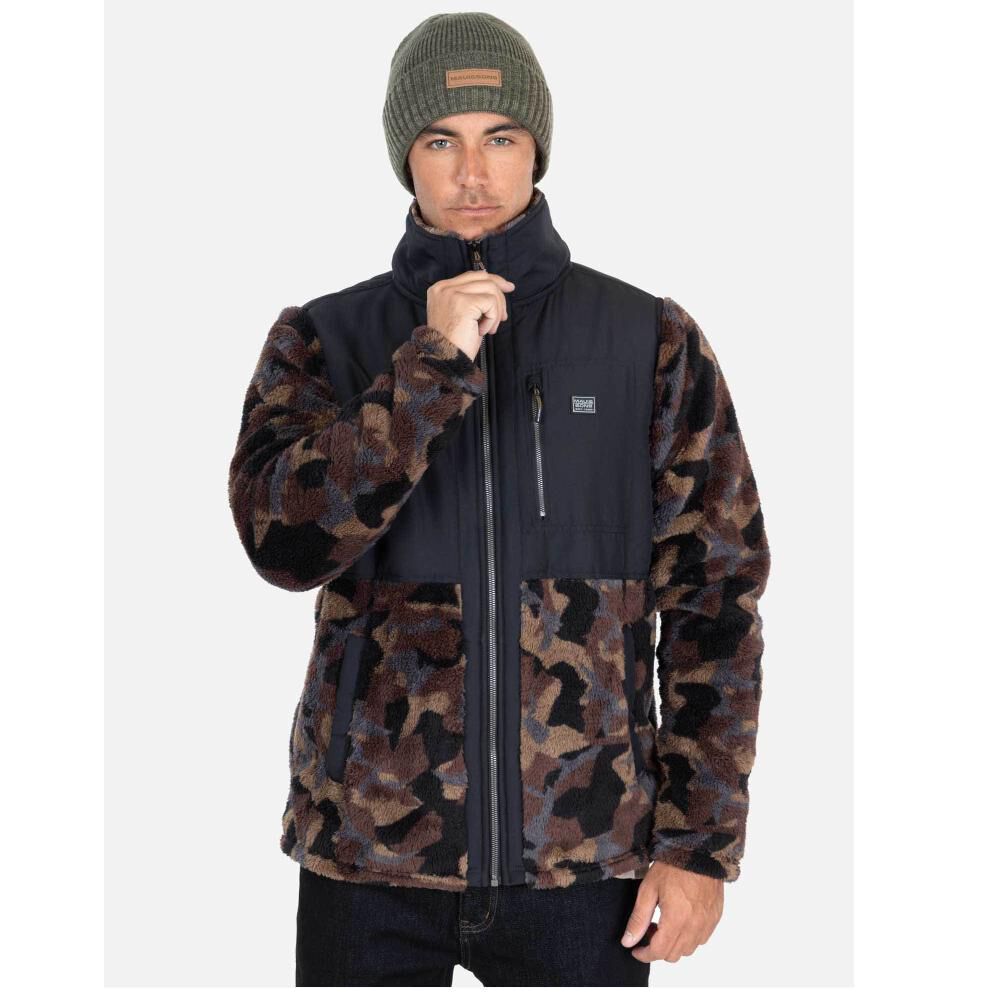 Polerón Multicolor Cuello Alto Hombre Maui And Sons image number 0.0