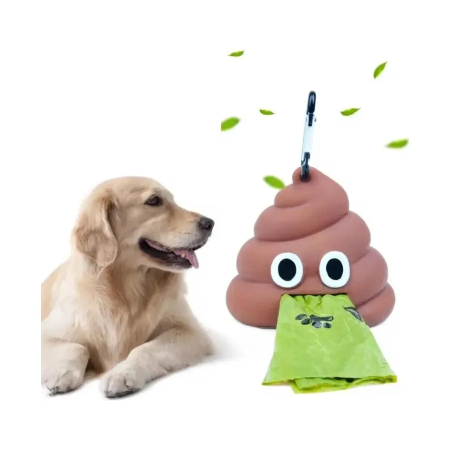Dispensador De Bolsas Para Caca De Perro Portatil Mascotas image number 2.0