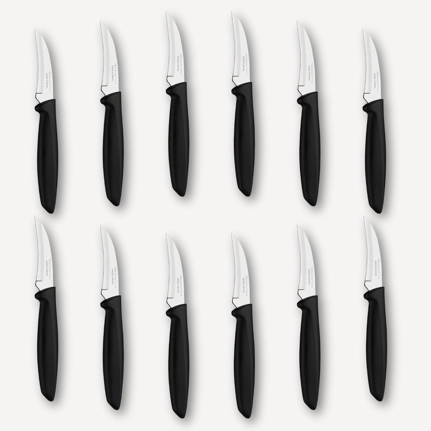 Set 12 Cuchillos Mondador Plenus Tramontina 3 Pulgadas image number 0.0