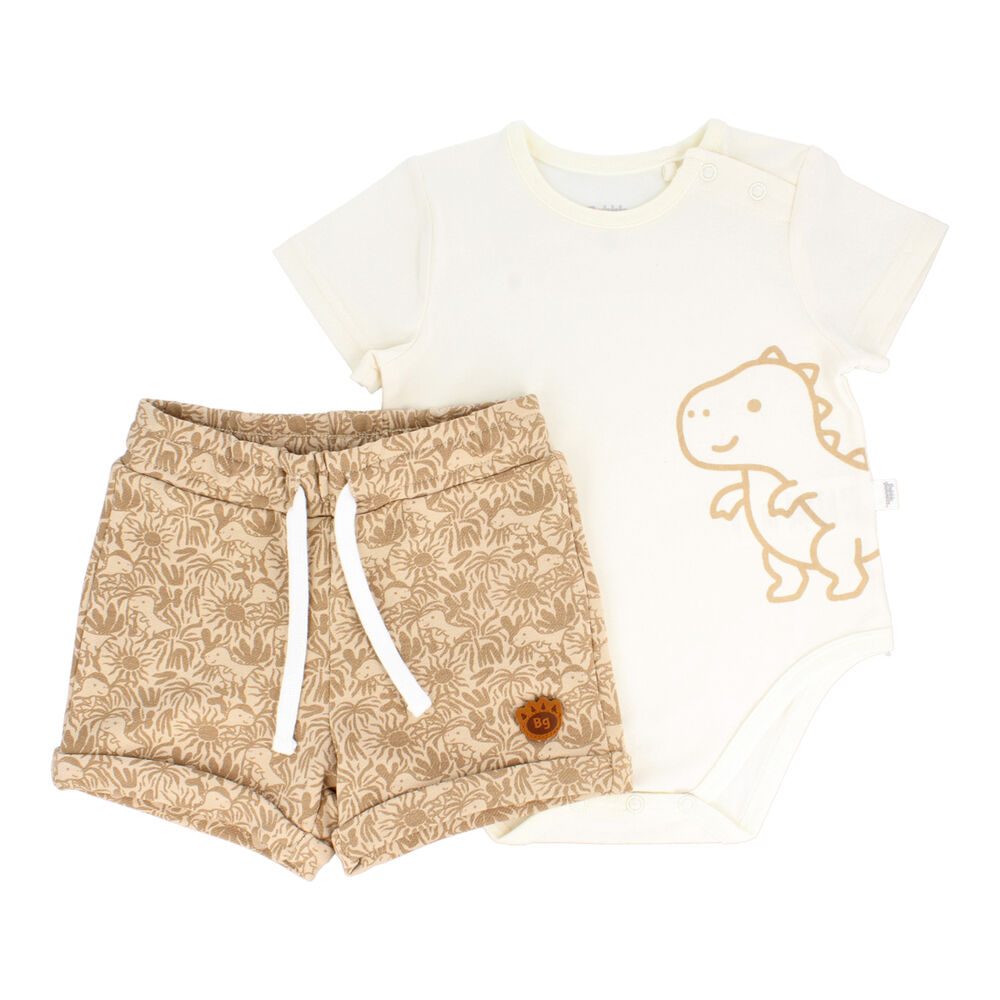 Conjunto Bebés De 2 Piezas Niño Bubblegummers Olmo Beige image number 0.0