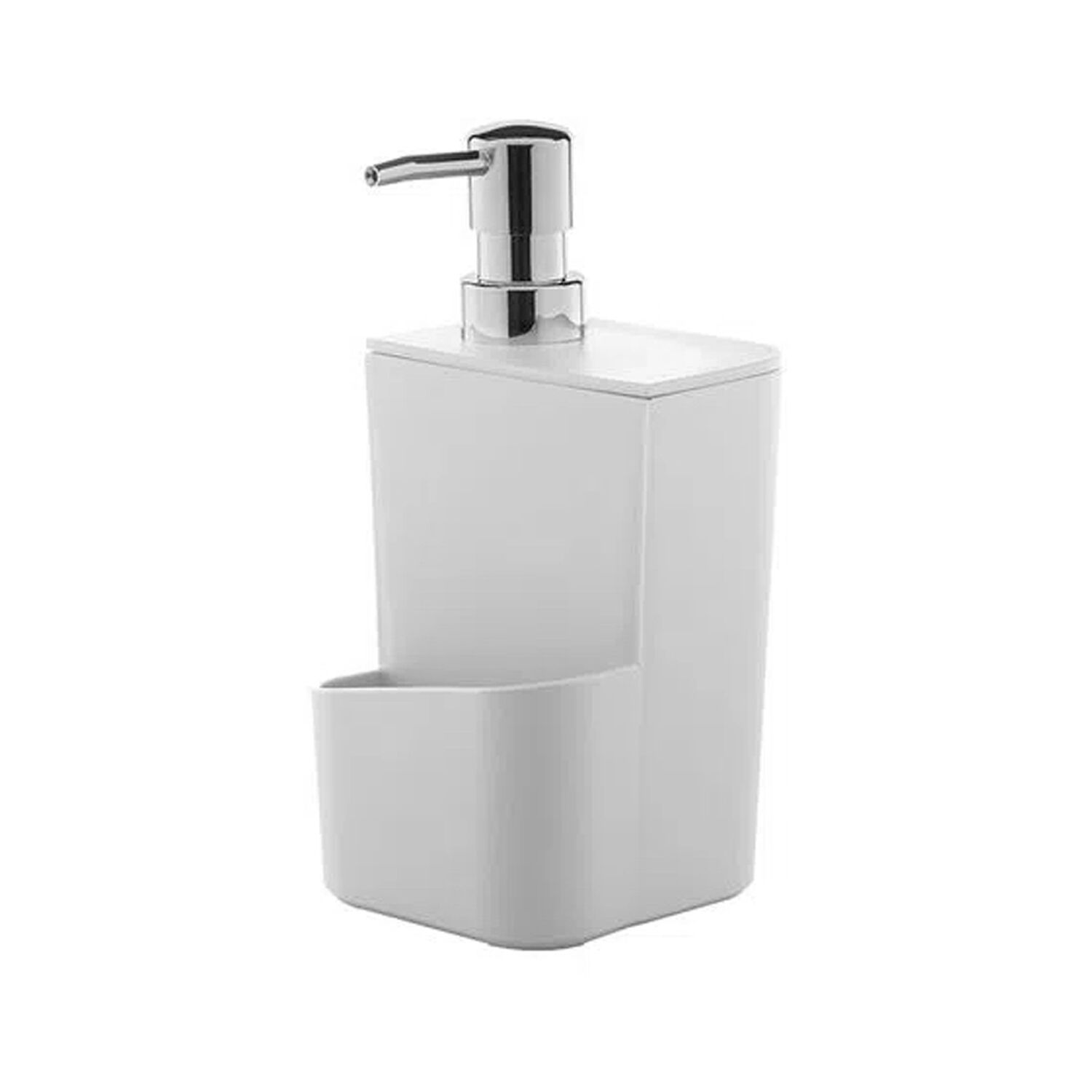 Dispensador Lavaloza Con Porta Esponja Blanco 650 Ml image number 0.0