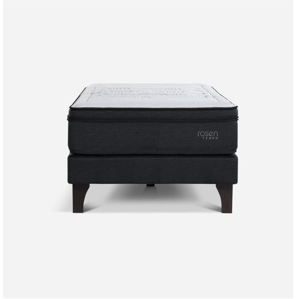 Cama Europea Rosen Tempo / 1.5 Plazas / Base Normal image number 0.0