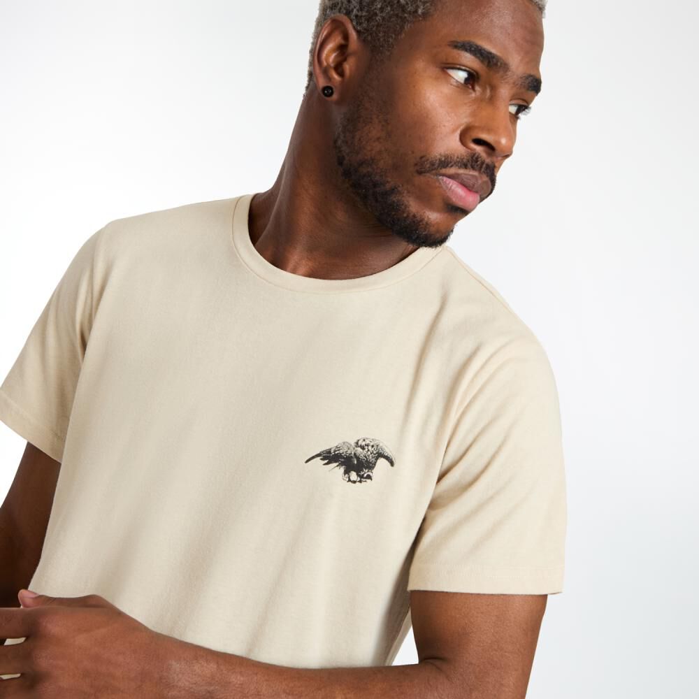Polera Deportiva Manga Corta Estampado Hombre Wetland image number 4.0