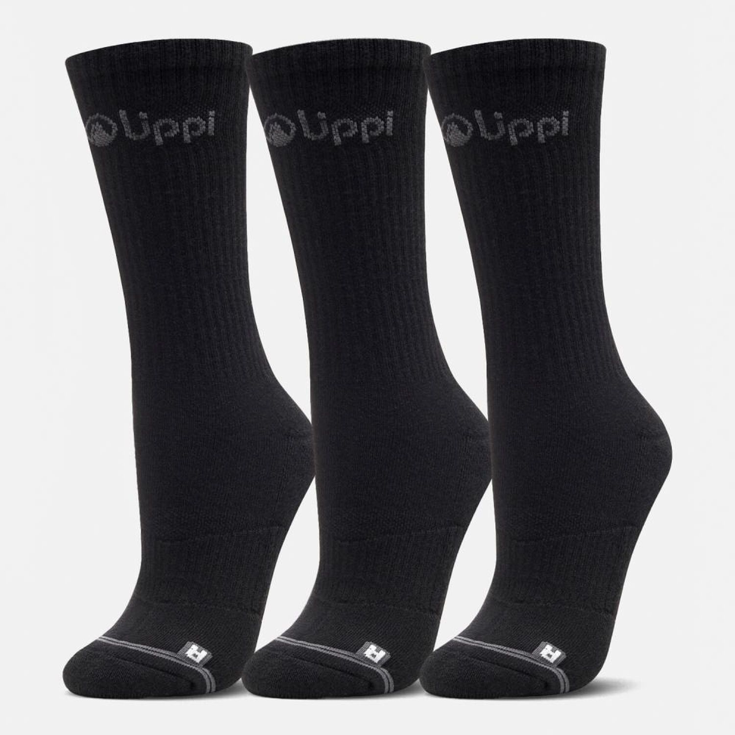 Calcetines Hombre Logo Lippi Pack Long Blanco S image number 0.0