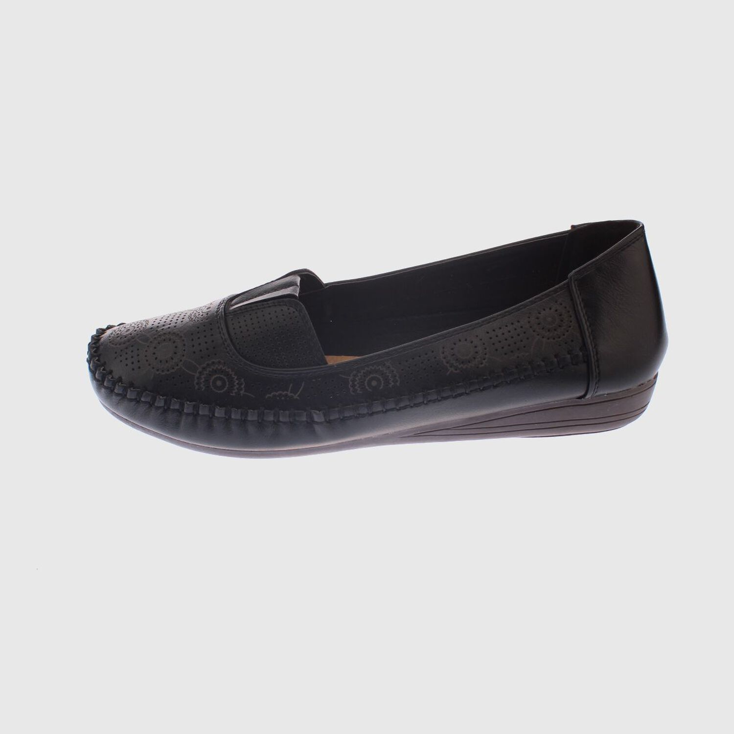 Mocas&iacute;n Negro Modelo Italiano Art. 5ask64244black image number 1.0