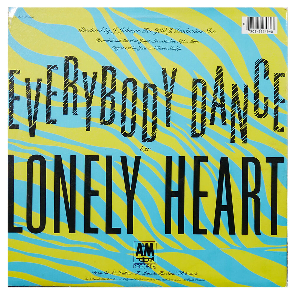 Ta Mara And The Seen - Everybody Dance | 12" Maxi Single Usado image number 1.0