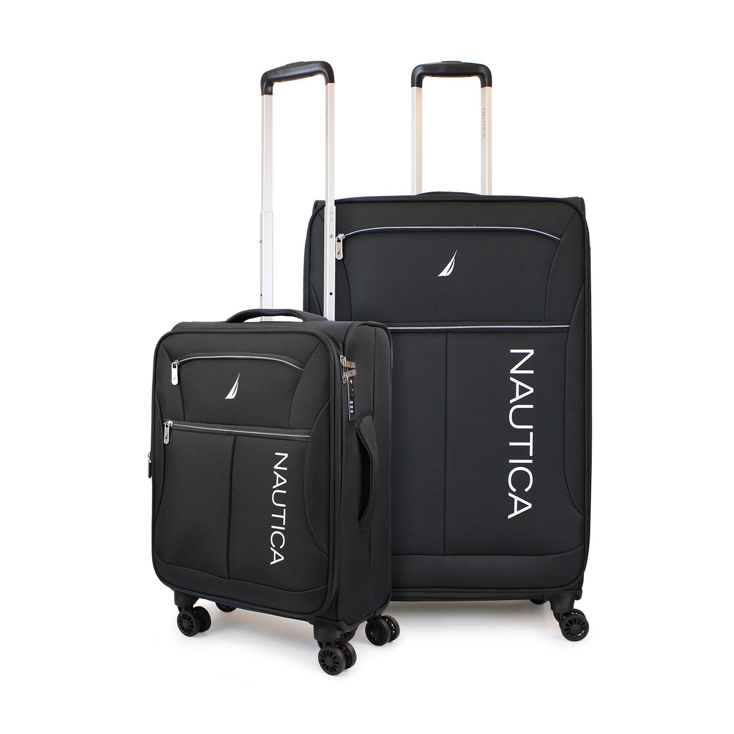 Pack 2 Maletas Blandas S+l Nautica Valencia 10kg Y 23kg Negra image number 0.0