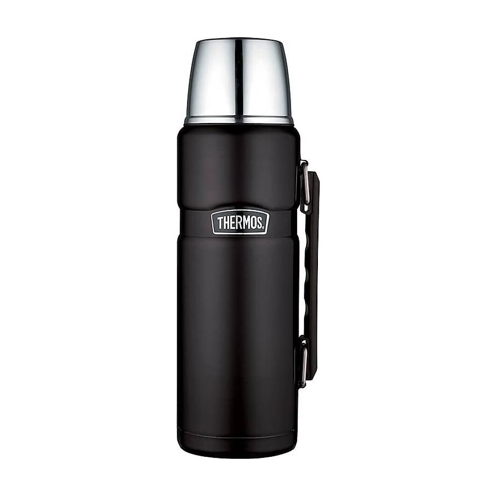 Termo L&iacute;quidos King Acero Inox Negro 1.2lts Thermos image number 0.0