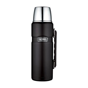 Termo L&iacute;quidos King Acero Inox Negro 1.2lts Thermos