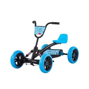 Gokart Racing Con Pedales Celeste