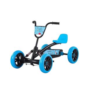 Gokart Racing Con Pedales Celeste