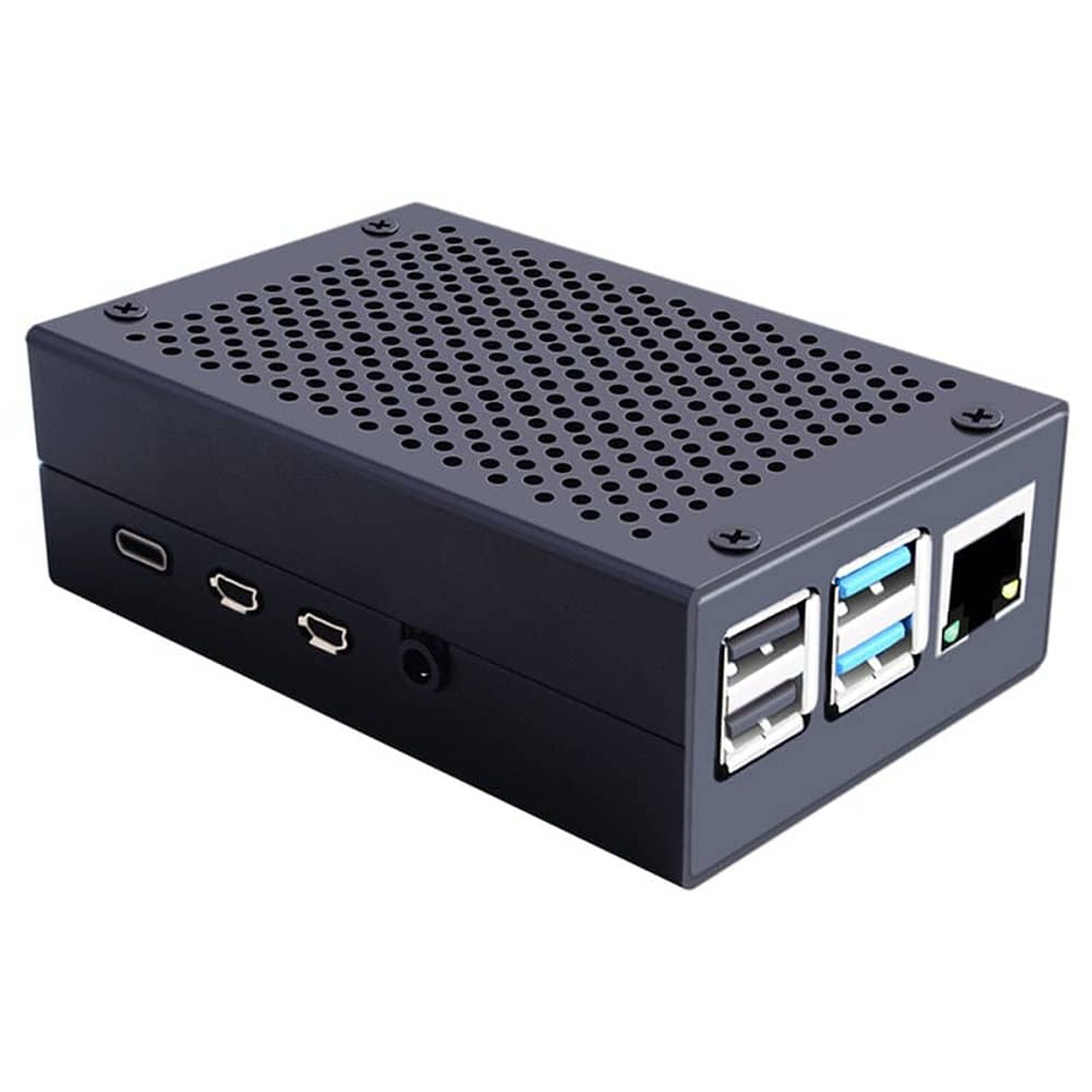 Carcasa Para Raspberry Pi 4 Modelo B Con Ventilador image number 1.0