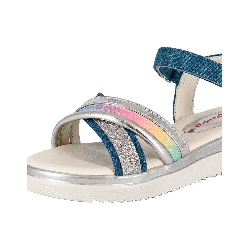 Sandalia Iris Azul Bamboo image number 3.0